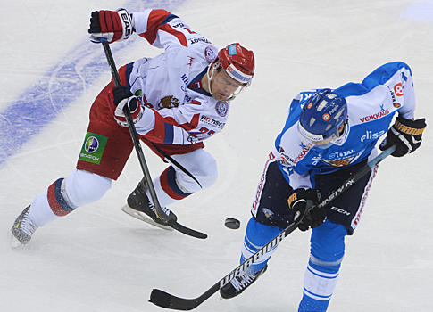 Российские и финские хоккеисты сыграют в полуфинале Лиги легенд