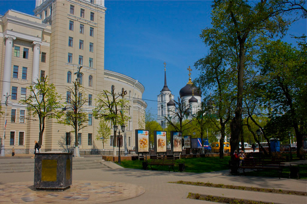 Петровский сквер, Воронеж, Россия, Европа