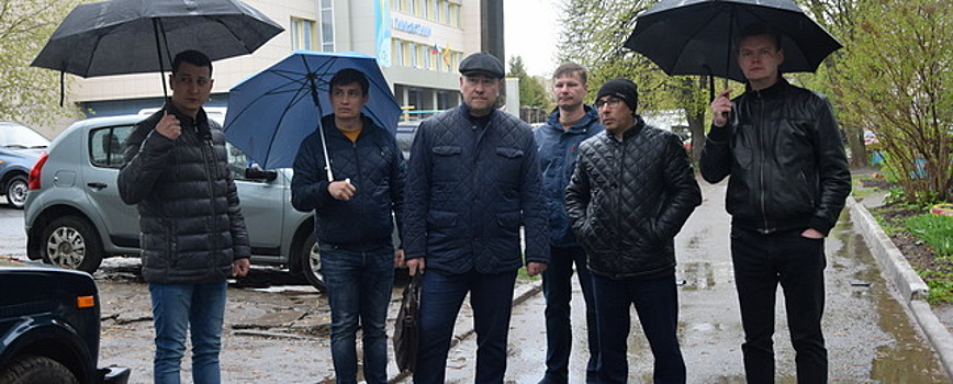 В Московском районе Чебоксар провели обход территории на предмет благоустройства