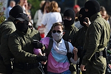 В Минске задерживают протестующих