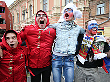 Жители Северо-Запада России празднуют выход национальной сборной в 1/4 финала ЧМ