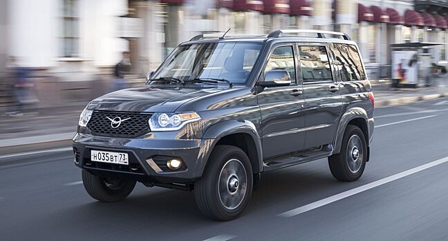 Компания УАЗ планирует в США продавать внедорожники УАЗ «Патриот» с 2021 года