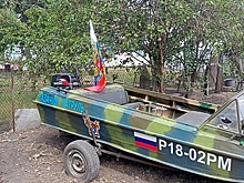 Катер донских казаков начал патрулирование в Веселовском районе