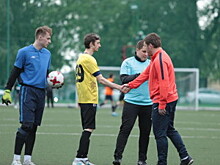 «Металлисты» сыграли против команды «Марьино»