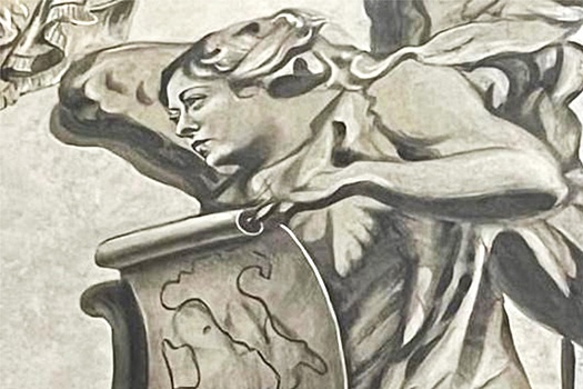 Ангел на восстановленной фреске в Риме оказался слишком сильно похож на Мелони