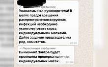 В подмосковной школе произошёл конфликт из-за требования к родителям закупить медицинские маски