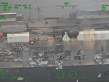 Судно Morning Midas с тысячами авто продолжает гореть в океане спустя неделю