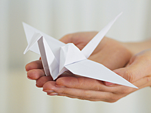 Рекорд по созданию бумажных журавликов онлайн установили участники «Московского долголетия»