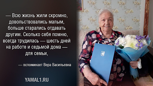 В Салехарде ветерану Великой Отечественной войны исполнилось 96 лет