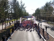 Ряд улиц перекроют в Биробиджане на время проведения полумарафона