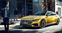 Шпионы сфотографировали гигантский экран в салоне обновлённого VW Arteon