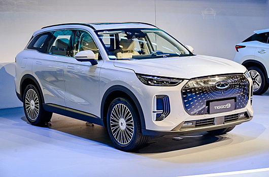 Chery привезет в Россию гибридный Tiggo 9