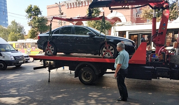 Арестовали Volvo воронежца, накопившего 344 штрафа за нарушения ПДД