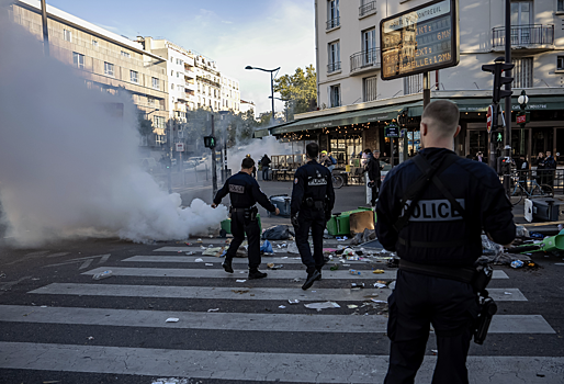 На протестах во Франции задержали свыше 300 человек