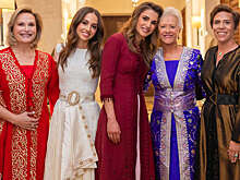 Принцесса Иордании Иман надела на девичник мамин свадебный ремень