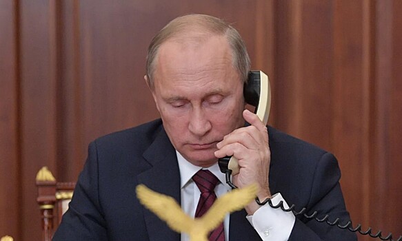 Путин в телефонном  разговоре выразил соболезнования президенту Ирана
