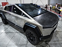 В автосалоне Tesla в Москве можно взять на тест-драйв Cybertruck