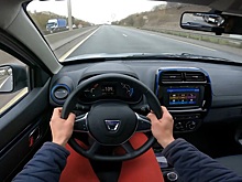 На видео показали тест-драйв нового электрокара Dacia Spring
