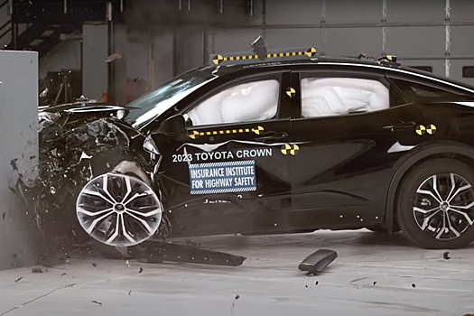 Новую Toyota Crown проверили в краш-тесте