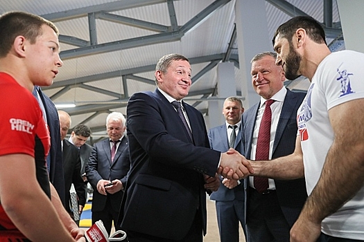 В Волгоградской области открыли новый центр спортивных единоборств