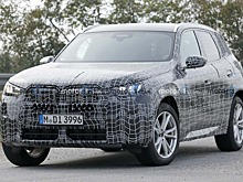 Speedy BMW X3 M50i 2025 года замечен с серийными фарами и решеткой XL