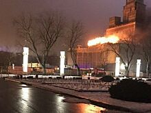Названа возможная причина пожара на ВДНХ