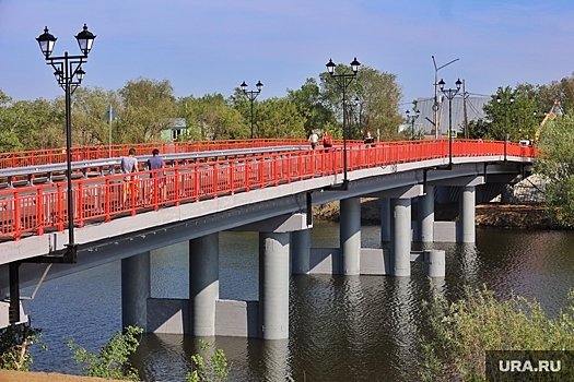 Власти Кургана ввели новый запрет на отремонтированном мосту