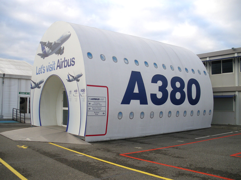 Завод Airbus, Тулуза, Лангедок-Руссильон, Франция, Европа