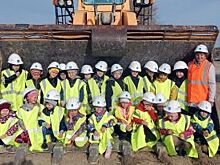 Производство «Дюккерхофф Коркино Цемент» показали воспитанникам детсада