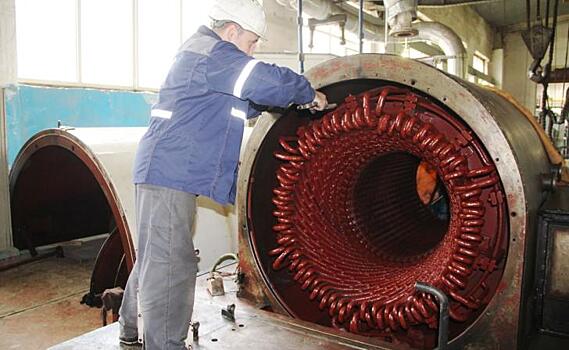 На курской ТЭЦ-4 проходит капитальный ремонт паровой турбины