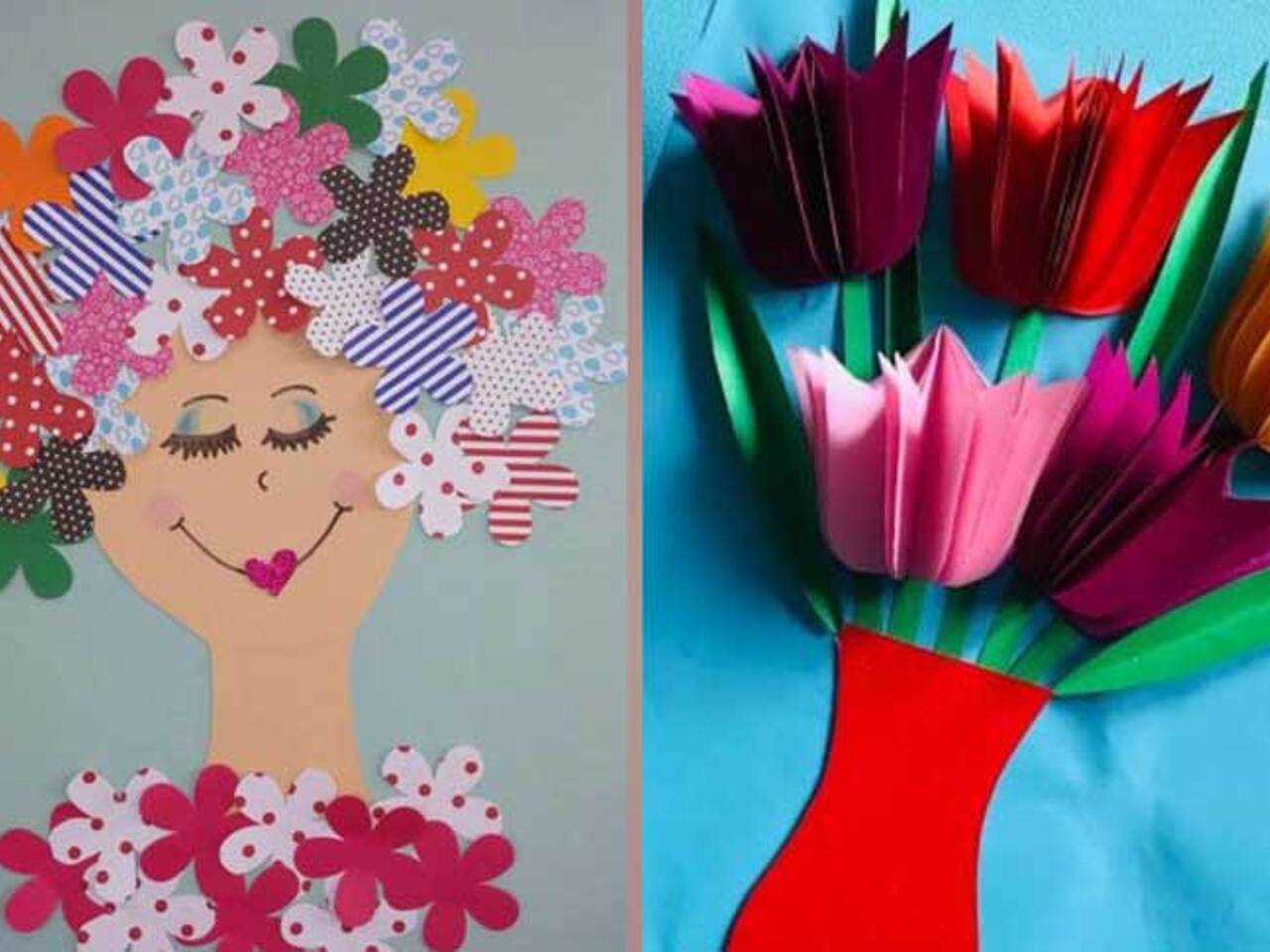 КАК СДЕЛАТЬ 3д ОТКРЫТКИ? ❤️ 3D Волшебные открытки с цветами ❤️ Подснежники ❤️ Поделки из бумаги