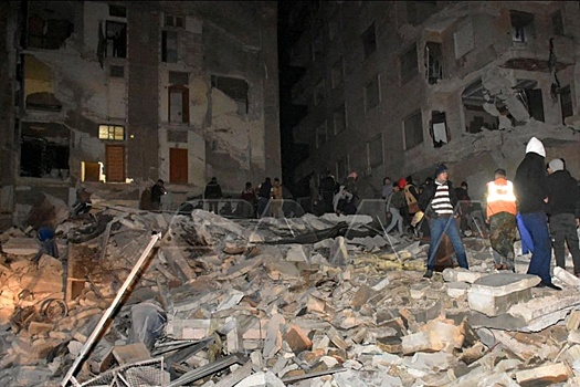 Местные власти: Сирийский город Харим вблизи границы с Турцией полностью стерт с лица земли