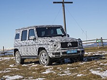 Mercedes показал новый G-Class: пока под камуфляжем