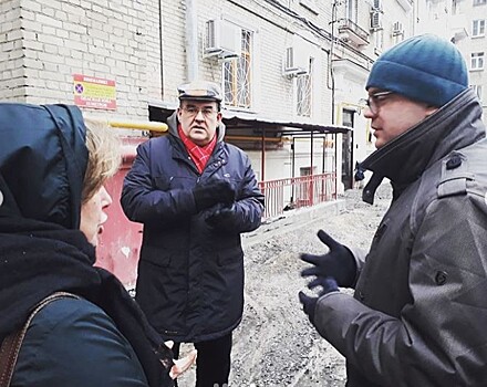 Глава управы посетил дворы Сокола в рамках субботнего обхода