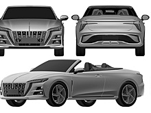 Раскрыта внешность нового кабриолета Hongqi с мягким верхом
