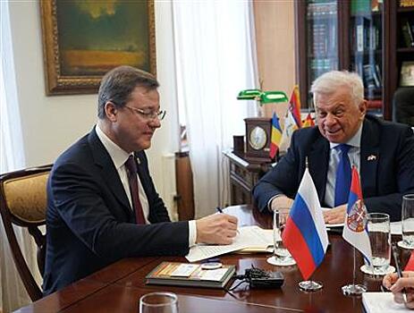 Дмитрий Азаров провел встречу с послом Сербии