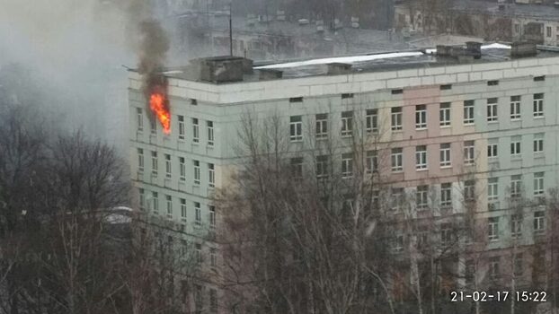 Пожар в детской школе искусств в Москве потушен