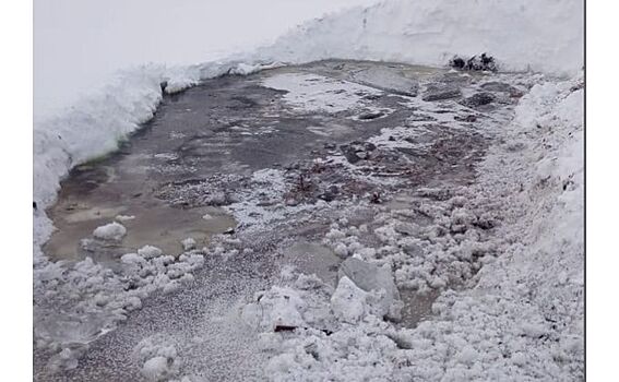 Бульдозер с трупом ищут водолазы на дне озера Гогол 