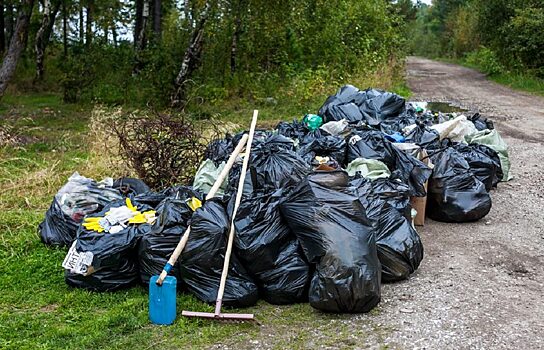 Безработные курганцы избавили город от 300 тонн мусора