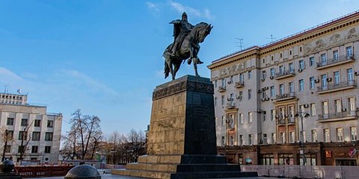 Памятник Юрию Долгорукому отреставрировали в Москве