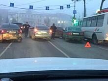 Только что произошло ДТП на улице Ленина