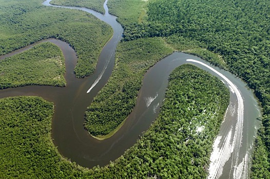 Амазонка дважды затоплялась морем