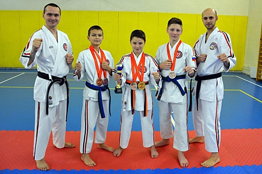 На чемпионате мире по косики каратэ ученики школы №1367 завоевали пять медалей