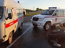 Во время автомобильной аварии в столице Сибири травмировалась женщина