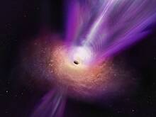 Впервые получено изображение струи от черной дыры M87