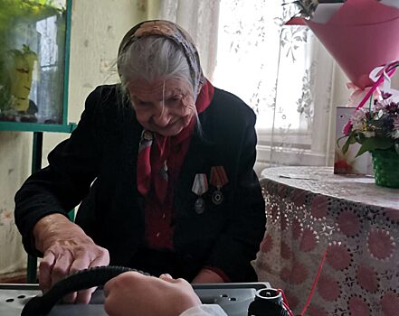 Столетняя жительница Курской области приняла участие в выборах