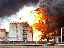 Пожар на нефтебазе в Белгороде ликвидировали