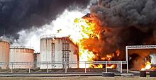 Пожар на нефтебазе в Белгороде ликвидировали