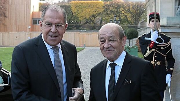 Лавров обсудил с главой МИД Франции итоги парламентских выборов на Украине