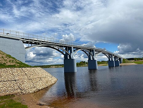 В Завидово достроили пешеходный мост и водозаборный узел